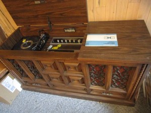 Vintage Zenith console stereo, Alle...
