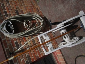 Garden hose & cart...