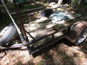 1996 Utility trailer, 5ft x 8ft bed...