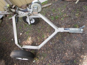 Strongway boat dolly  mover with 2...