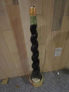 Artistic bottle, twisted 33H...