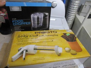 Presto jerky gun, 3-cup food choppe...