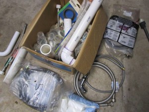 Plumbing PVC fittings, new hose co...