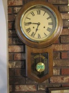 Regulator wall clock, 31 day...