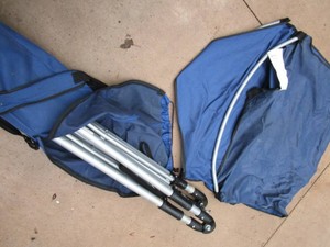 Portable hammock, 250lb max, Swimwa...