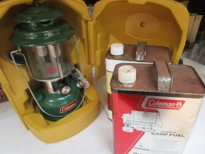 Coleman lantern Model 220K with cas...