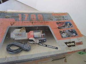 Warren winch, 12V DC, appears new i...