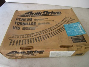 Quik Drive screws, 12 box full...