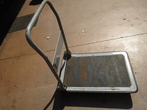 Platform hand truck, foldable handl...