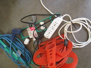 Power cords, reel & strip, winders,...
