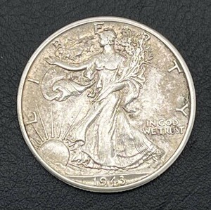 1943-D Walking Liberty Half Dollar (90% Silver)