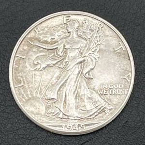 1945-D Walking Liberty Half Dollar (90% Silver)