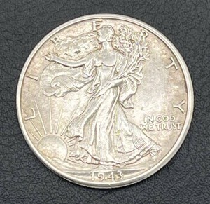 1943-D Walking Liberty Half Dollar (90% Silver)