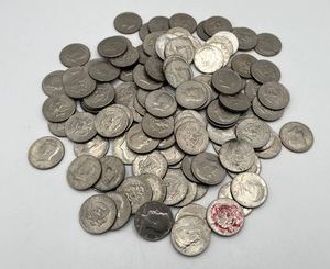 Kennedy Half Dollars (Some 40% Silver) - 108 Coins