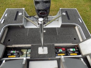 1995 Alumacraft Phantom F/S, Mercury 150hp, Shorlander roller trailer (Remarkably clean boat)