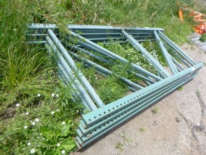 5 Pallet Racking 10 Uprights (U-Punch)
