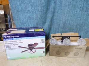 New Ceiling Fan Light and LED Light Fixture