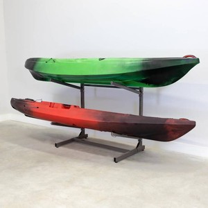 Teal Freestanding Kayak Rack   2 Kayaks