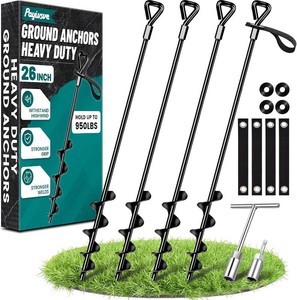 26-Inch Ground Anchors (4x26in)