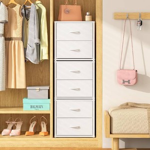 DAOUTIME 3-Pack Stackable Storage Drawers (6)