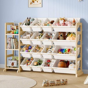 EXPERLAM Toy Storage Organizer with Bins
