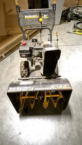 yard machines snow blower