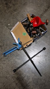 assorted hand tools