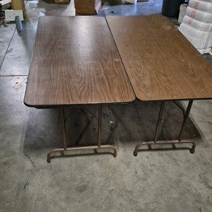 wooden folding tables