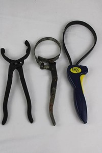 Grip Wrench & Adjustable Strap Wrench Mixed Lot