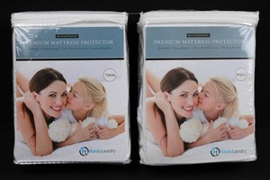 Handy Laundry Waterproof Mattress Protectors Twin & Full (Lot of 2)