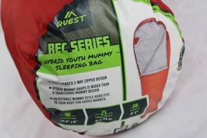 Quest REI Series Hybrid Youth Mummy Sleeping Bag