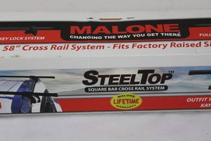 Malone SteelTop MPG202 58 in Square Bar Cross Rail System