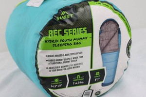 Quest REC Series Hybrid Youth Mummy Sleeping Bag
