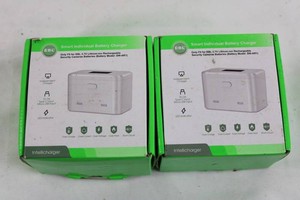EBL Smart Individual Battery Chargers (Lot of 2)