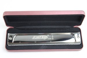 Easttop T2406S Chromatic Harmonica With Case