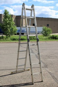 Krause MultiMatic 121499 16 Ft Type 1A Industrial Ladder