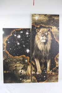 Lion Two-Piece Wall Art Set
