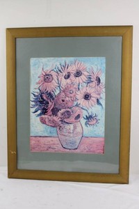 Van Gogh Sunflowers Framed Print