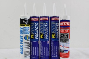 DAP and Loctite Sealant Tubes (Lot of 5)