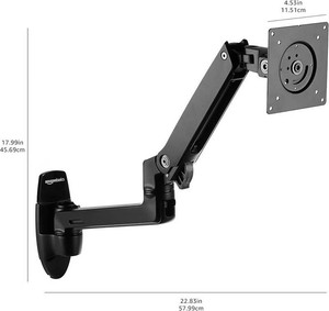 AmazonBasics Wall Mount LCD Arm