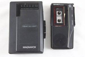 Magnavox AQ6511 & GE Microcassette PlayerRecorder Mixed Lot