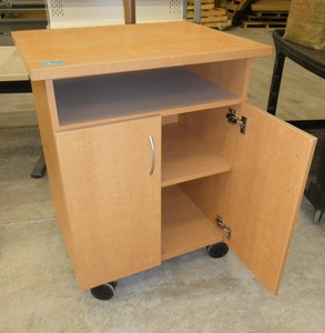 Rolling storage cabinet 30x24x38 tall