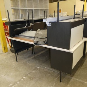 Two Herman Miller desks 75x29