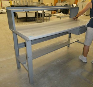 Workbench with shelf 72x30 48 tall with shelf