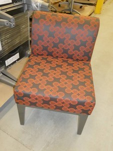 Pallet of 8 Fabric reception area chairs