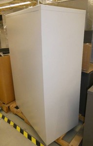 4-Drawer lateral filing cabinet 36 wide x 19 deep x 53 tall, and a 3-drawer filing cabinet