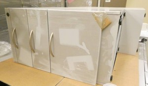 Six file cabinets - nice condition just dusty (top is open, meant for under a desk)