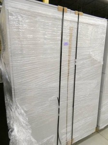 Four Wardrobe lockers - metal - 23 wide x 23 deep x 66 tall - grey
