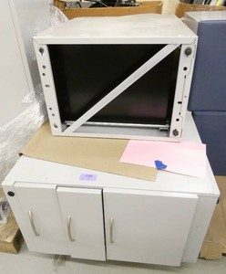 3 file cabinets (open top)