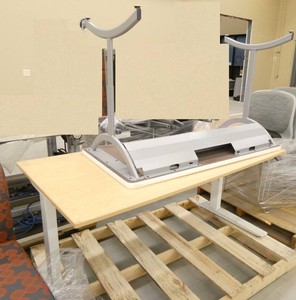 One height adjustable table 30x60 and a stationary table 24x48